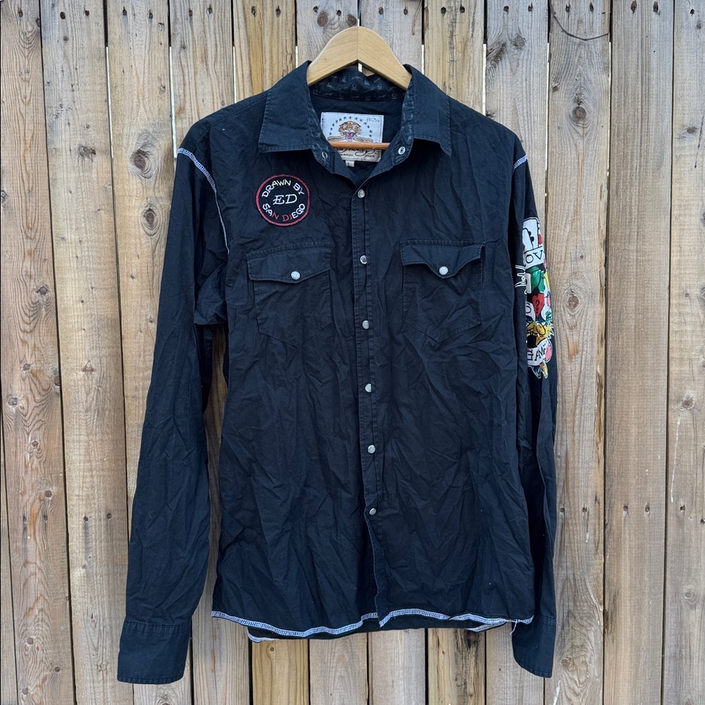 ED hardy by Christian audigier shirt - Picture 2 of 14